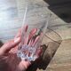 Verres à eau ou apéritif vintage en cristal