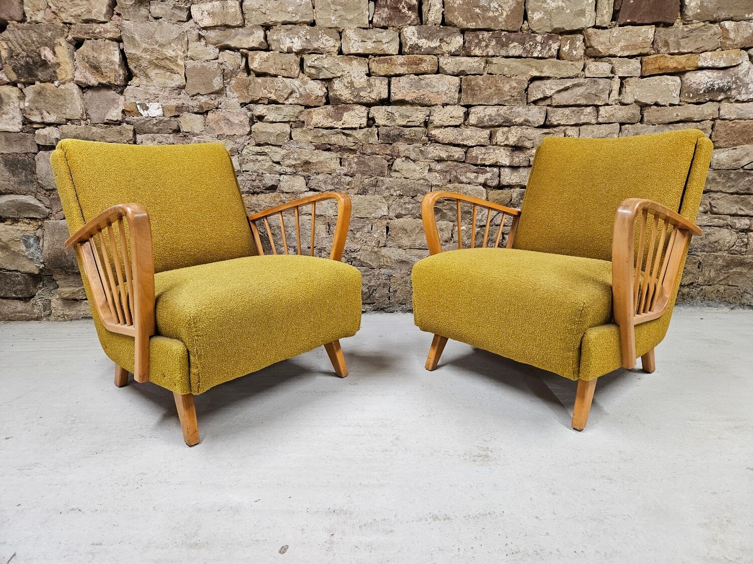 Pair of vintage armchairs 1960