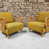Pair of vintage armchairs 1960