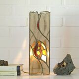 Vintage Bedside Tiffany Style Lighting Unique Lamp Vitrage Handmade Light