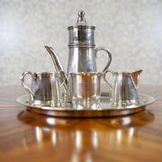 Silver Plated Sola Coffee Set, 1920s, Set of 5