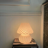 Pair of Murano glass mushroom lamps, 1970