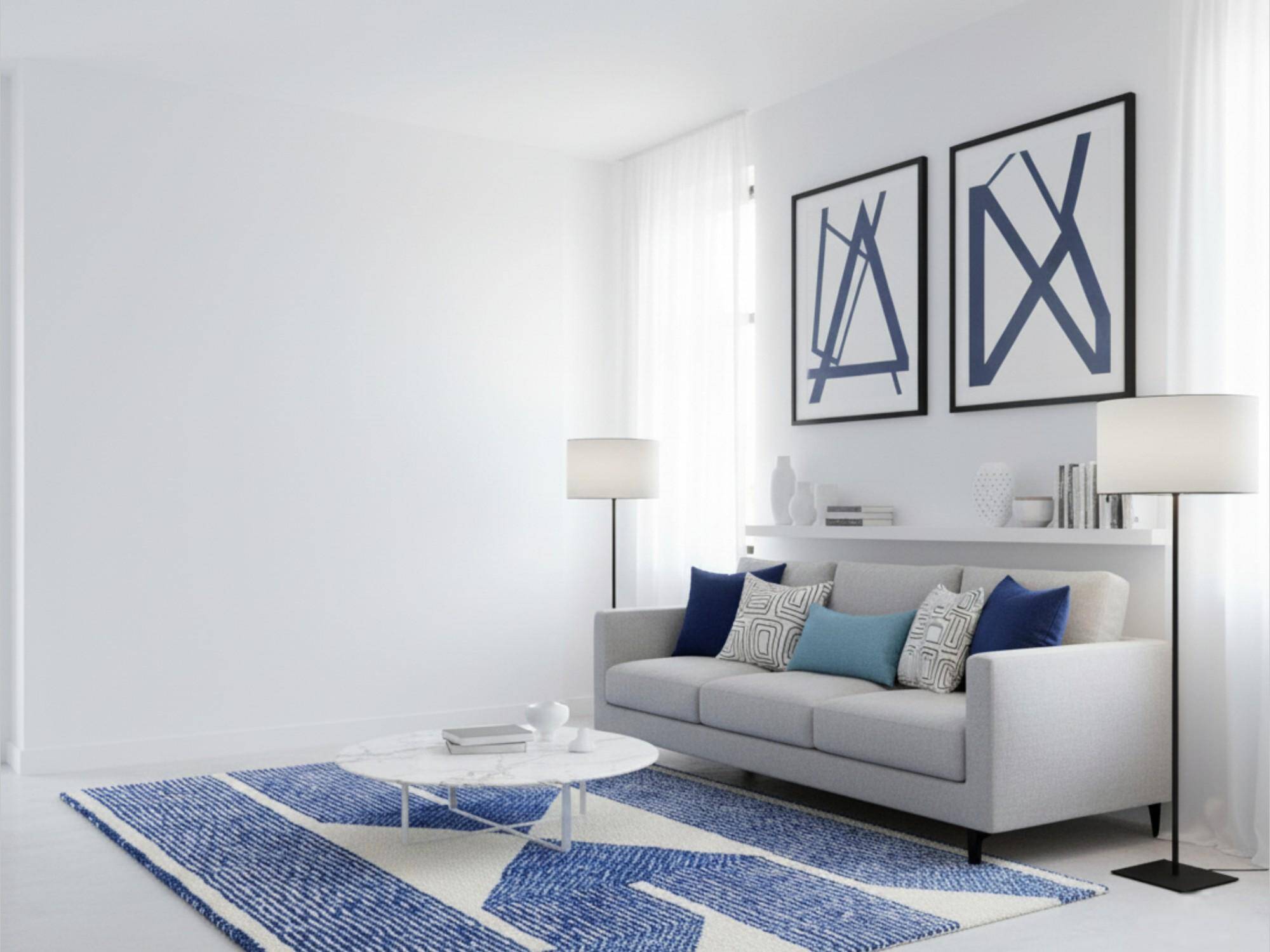 Tapis en laine marocain fait main, 250cm x 150cm, pièce unique