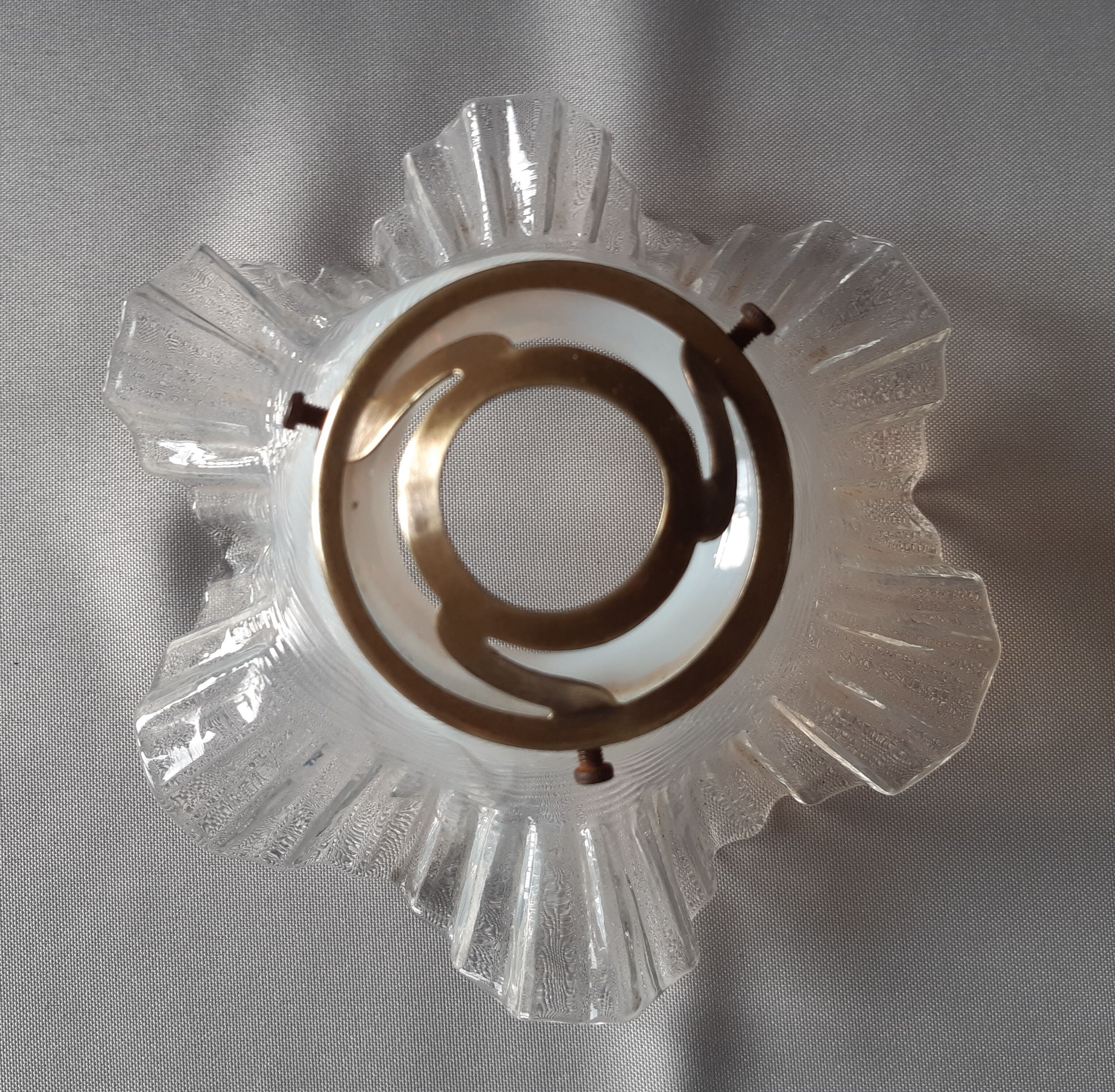 Vintage tulip pendant lamp