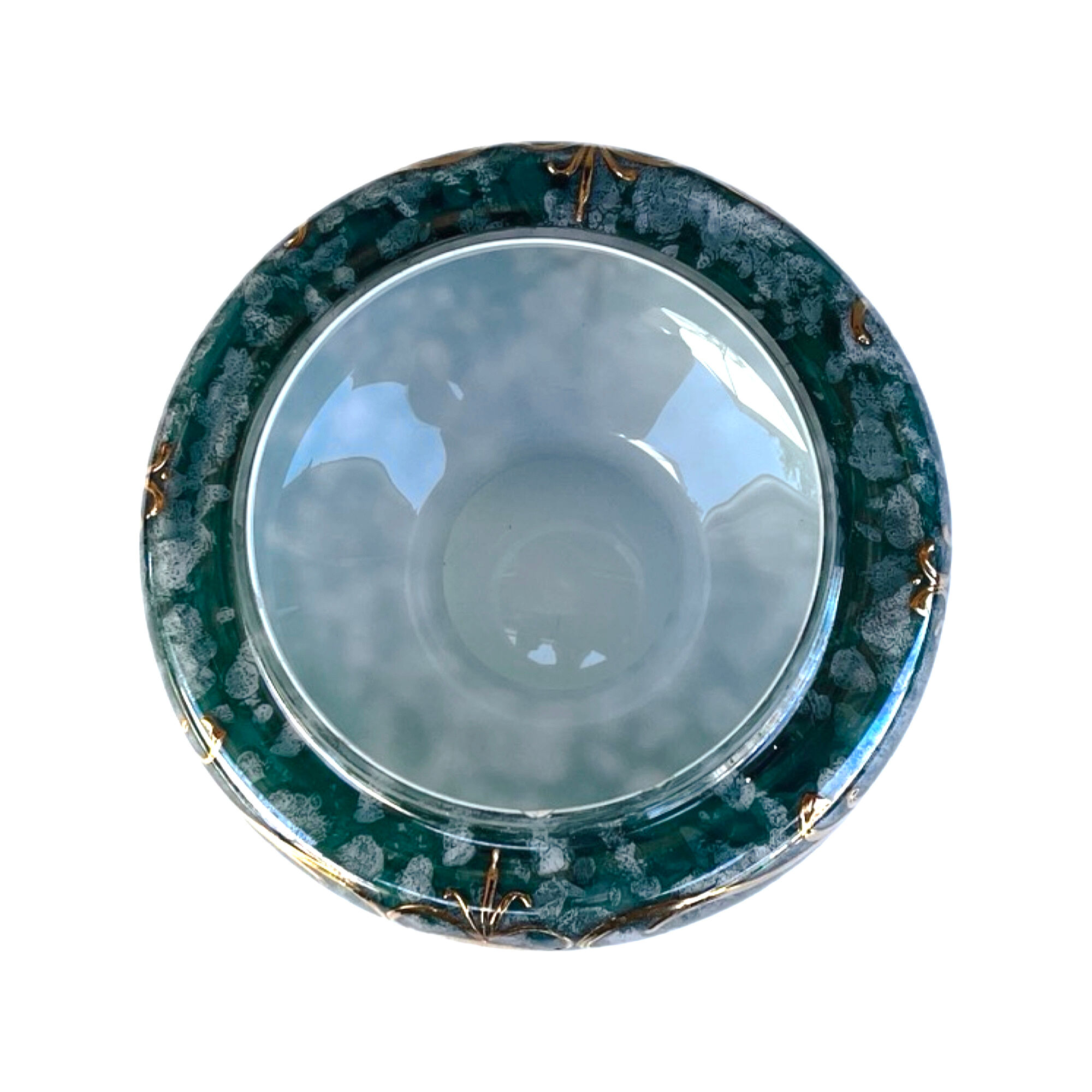 Art glass vase, Novy Bor, Czechoslovakia 1970.