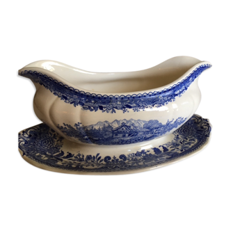 Saucier Villeroy et Boch collection Burgenland bleu