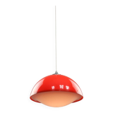 Italian Space Age Pendant in Plexiglass and Chrome, 1970s