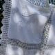 Handmade cotton embroidery tablecloth