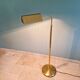 Articulated brass floor lamp, Hollywood Regency style, 1970s-80s.