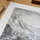 The valley of Mont-Dore. Printed illustration from 1866.