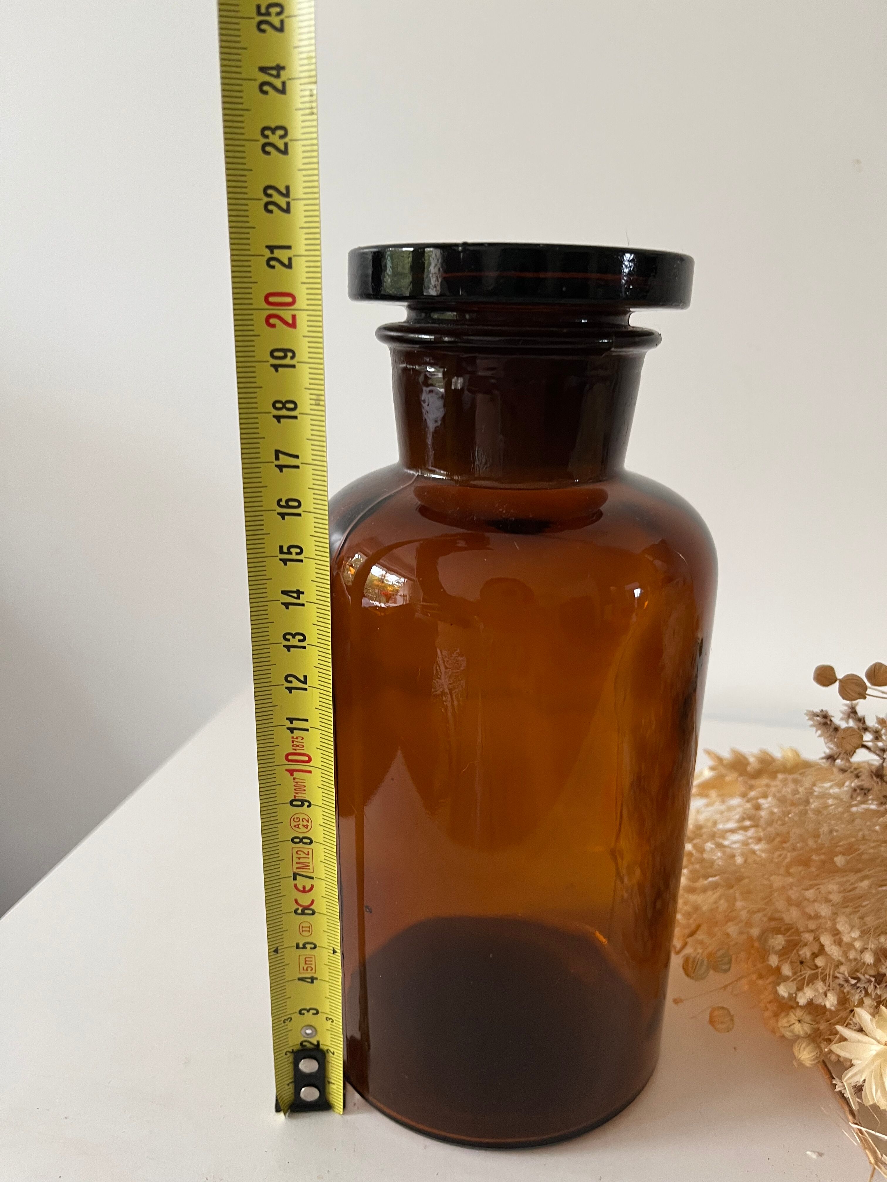 Old apothecary pot bottle