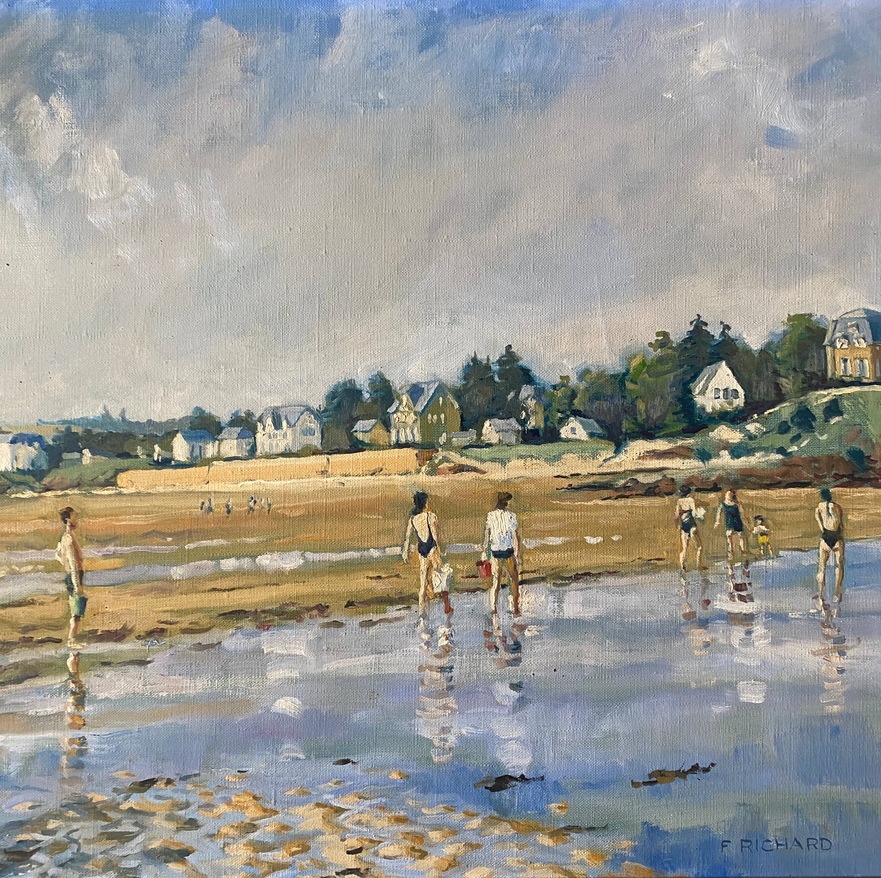 Painting oil on canvas by François Richard