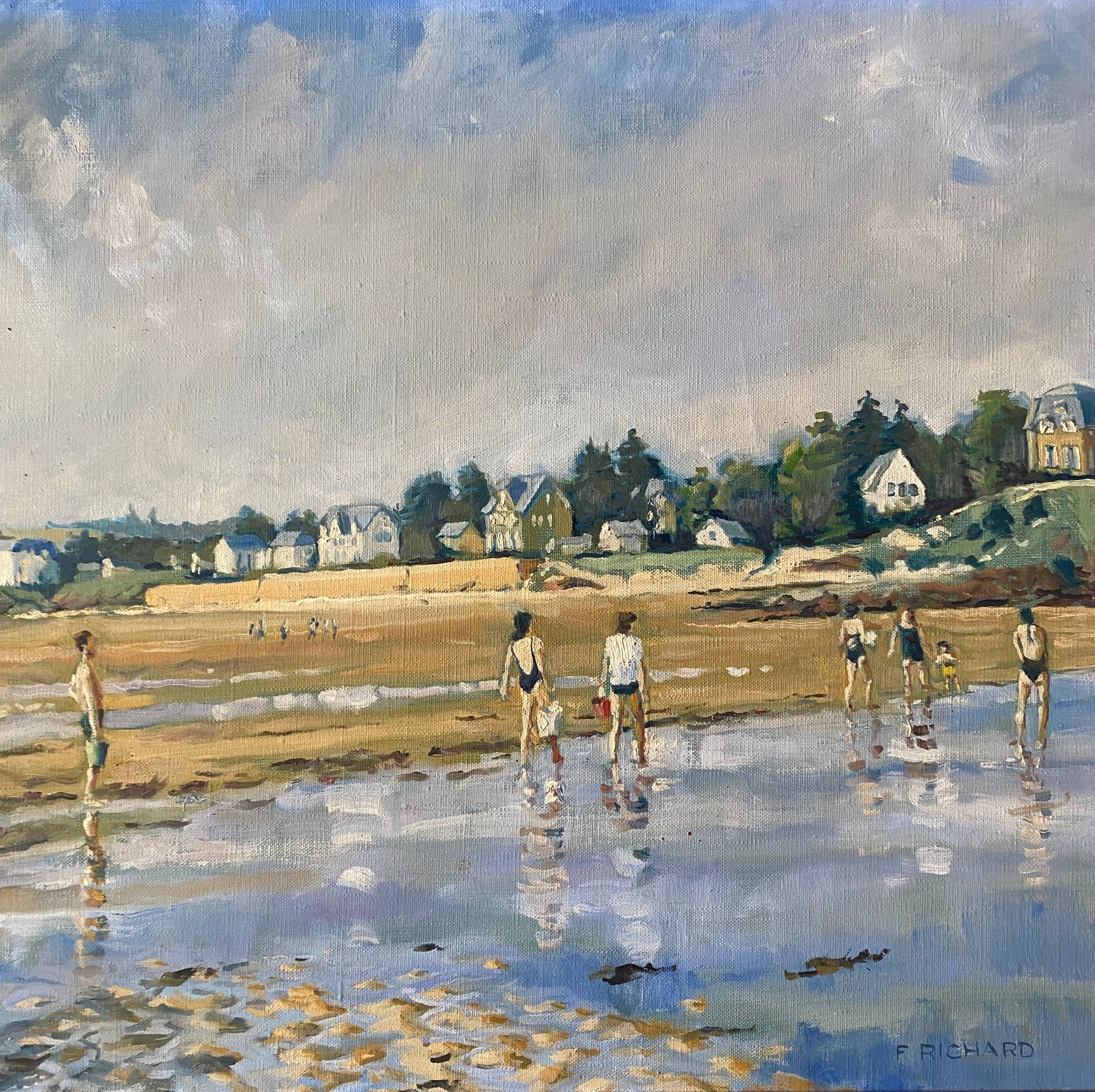 Painting oil on canvas by François Richard