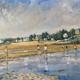 Painting oil on canvas by François Richard