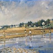 Painting oil on canvas by François Richard