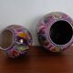 Ceramic vases 508-20 and 504-15 from Scheurich, 1970s, set of 2.