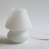 White mushroom lamp