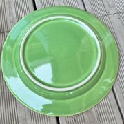 Grande assiette ou plar de présentation céramique verte