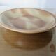 Large earthenware dish, slipware finish, Sarreguemines, France.