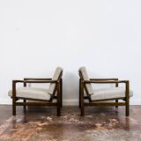 Fauteuils Mid-Century par Zenon Bączyk, années 1960, lot de 2