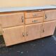 Vintage two-body buffet mado from the 1940s/50s poncé