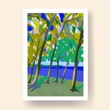Mont Choisy - Limited edition art print (A4)