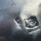 Cache silver metal jar