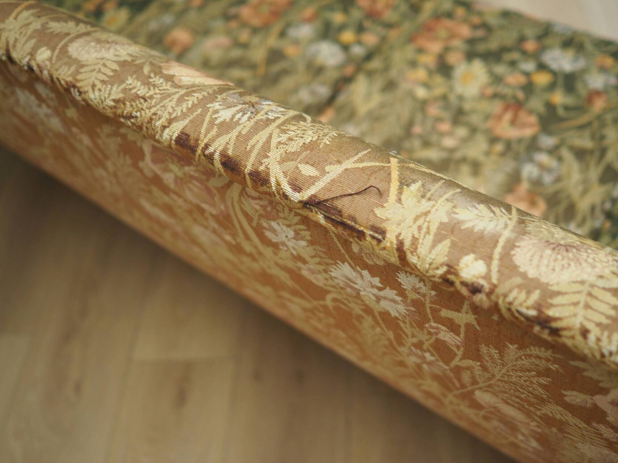 Green fabric sofa by Karl Edvard Korseth for LK Hjelle, Norway 1960s