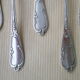 12 silver metal table covers SFAM Rocaille Model