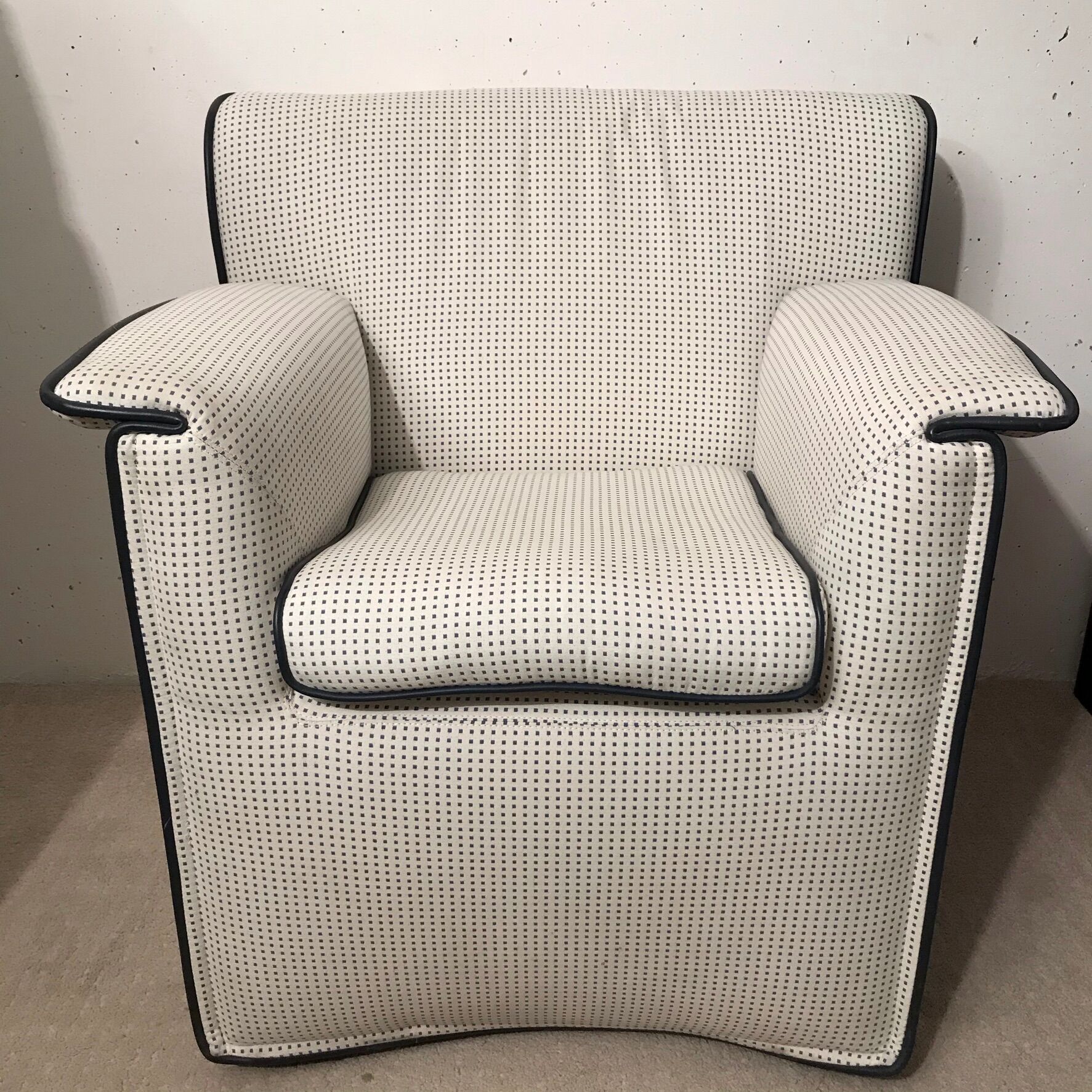Pair of armchairs Laurianetta Afra and Tobia Scarpa, B-B Italia 1978