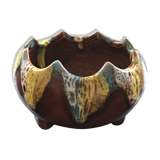 Empty burnt tripod pocket