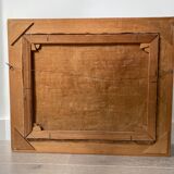 Vintage Mid Century Framed Oil Painting - Evening Walk