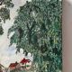 Countryside scene with horses, signed