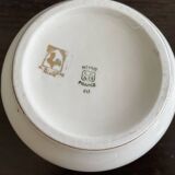 Jug or charming small vase, porcelain MEHUN, France