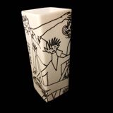 Limoges porcelain vase signed Cris Dan