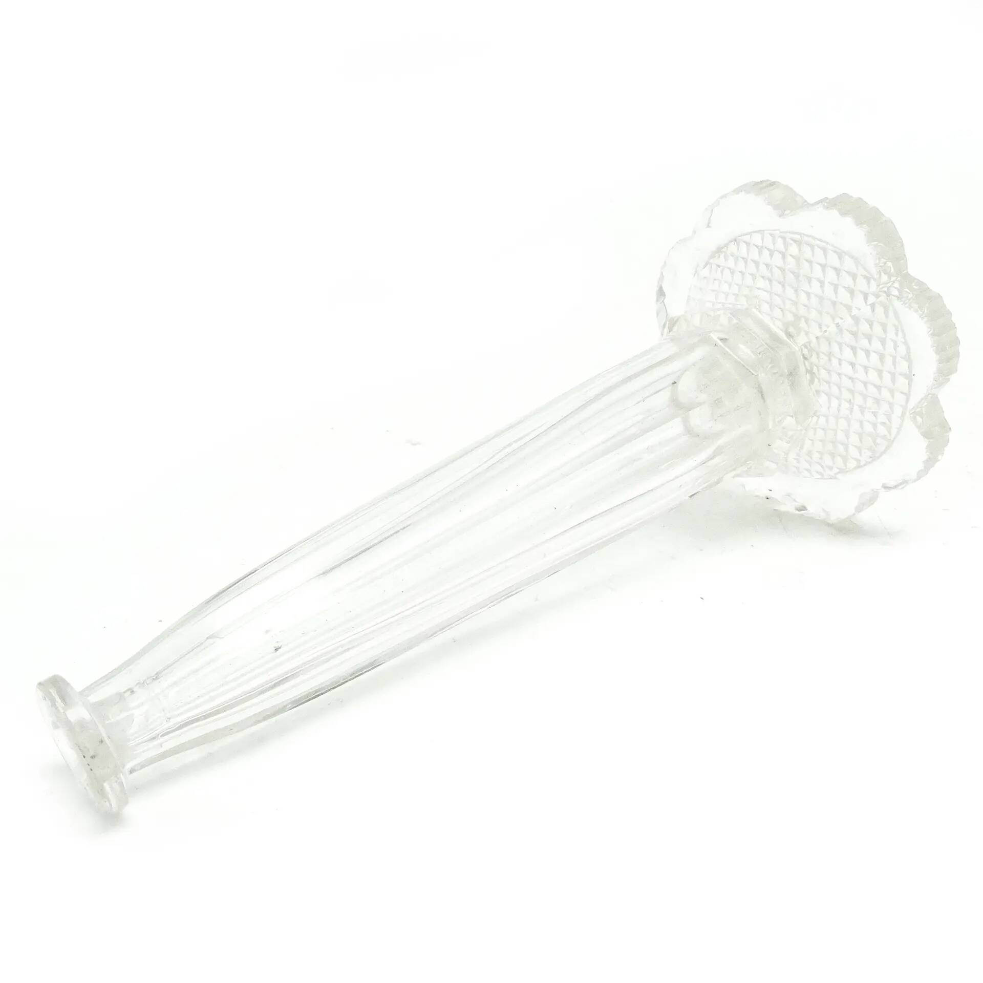Art Deco vase, crystal, Czechoslovakia, 1930s