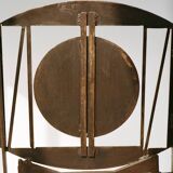 Sculptural steel armchair / Work by a Nigerian artist, circa 1960/70