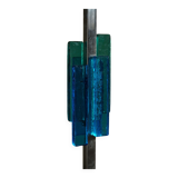 Table lamp Svend Aage Holm Sørensen, metal and glass, modern Danish design, 1960s