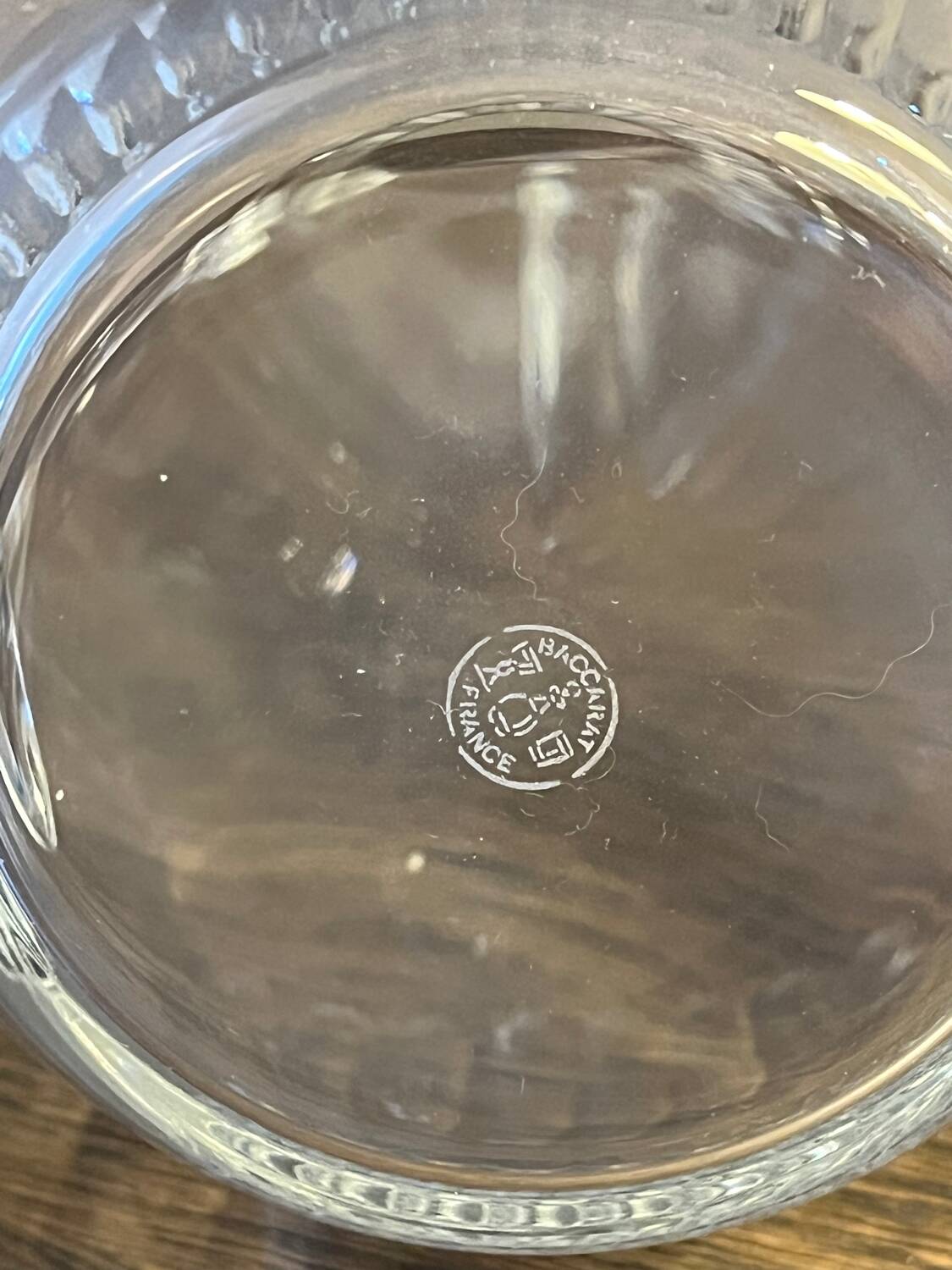 Baccarat crystal pitcher