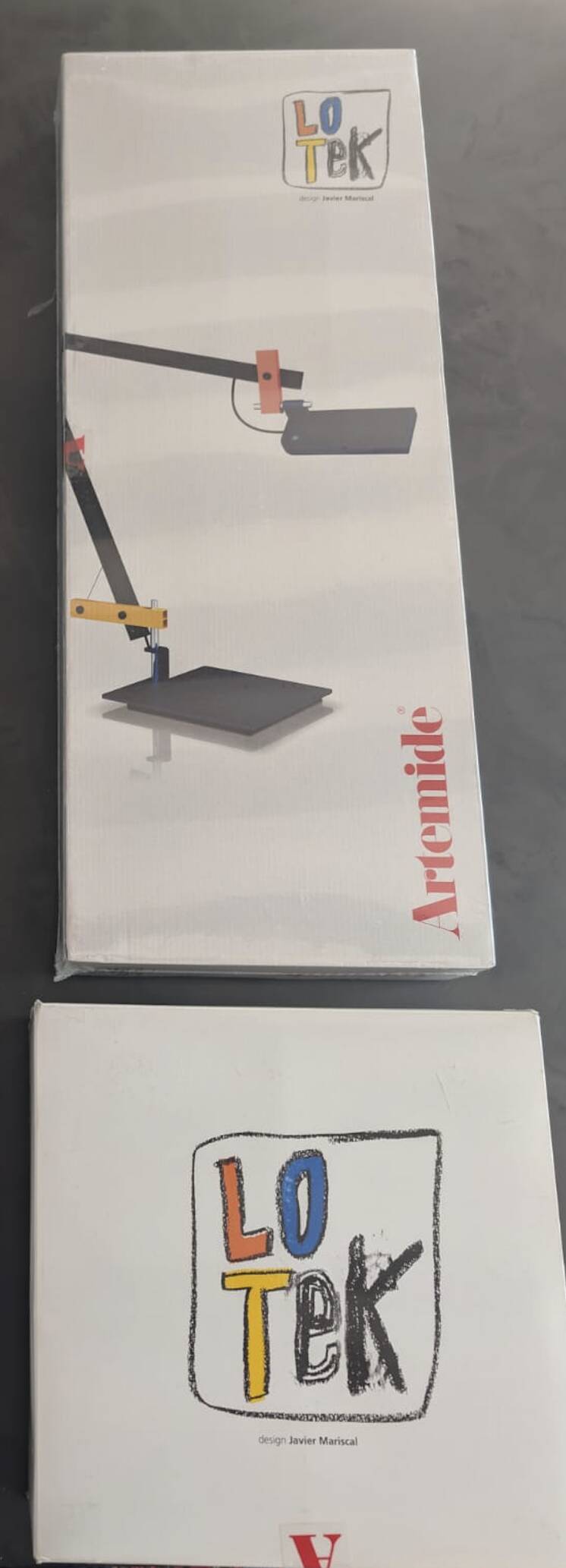 Artemide Lotek Table Lamp Javier Mariscal Multicolour NEW Sealed Box Rare