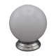 Plafonnier globe en opaline