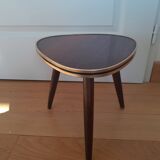 Formica tripod side table