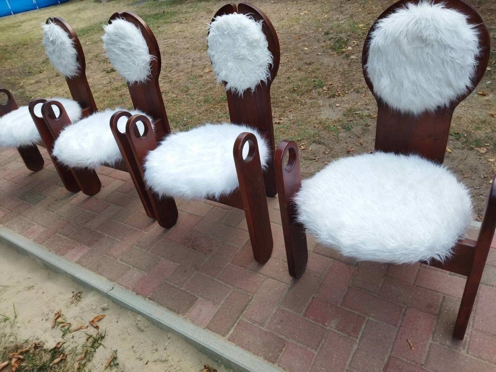 Vintage dining chairs by Szedleczky, 1970s, set of 4