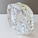 Vase solifleur en verre du milieu du siècle verre Walther