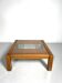 Mid-Century Coffee Table, Wood and Glass, Italy