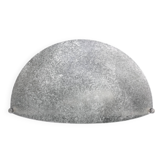 Drimmer Half-Moon Wall Lamp in worked glass 40 cm