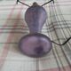 Vintage glass paste lamp