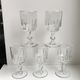 Set of 5 crystal wine glasses 50-60s
