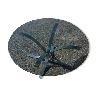 Smoked glass coffee table