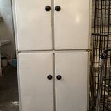 Vintage metal wardrobe